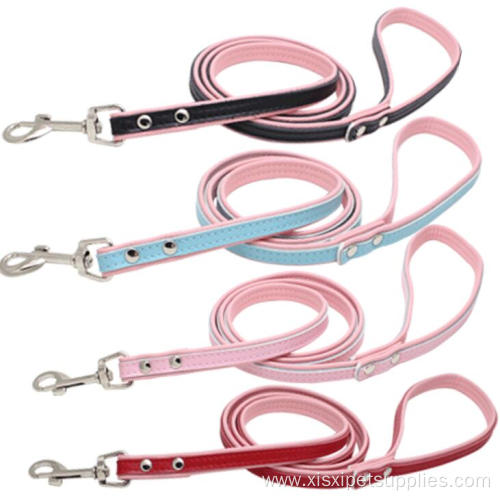 Double Layer Padded Innovative Soft Leather Dog Collar
